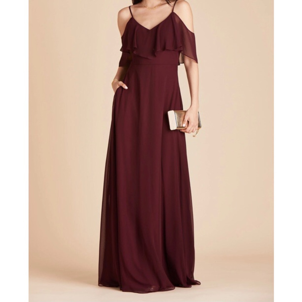Birdy Grey Jane Convertible Bridesmaid Dress, Cabernet, XS